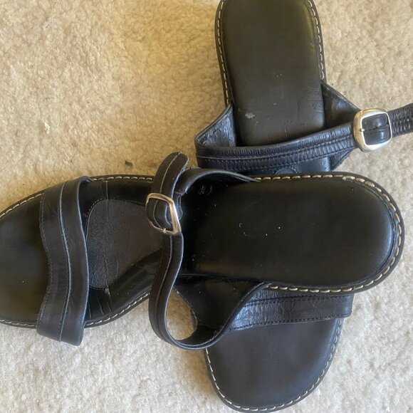 Aerosoles strappy black sandals size 9.5 - Picture 4 of 9